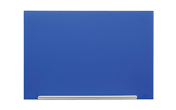 NOBO Diamond Blue Glass Board 1260x710                      Included W1260xH710mm Blue Ref 1905189