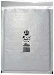 Jiffy Airkraft Bag 5 Jl-5 PK50                              mm White Ref JL-5 [Pack 50]