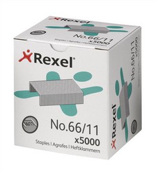 Rexel No.66 Staples 11mm PK5000 28809Ac