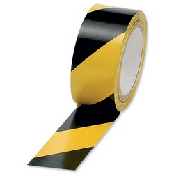 5 Star Hazard Tape Black/Yellow                             mx33m Black and Yellow [Pack 6]