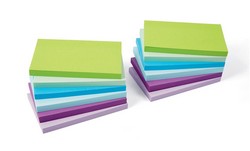 5 Star Re-Move NOTE76X127NEON&Pastelpk12                    lours 100 Sheets per Pad [Pack of 12]